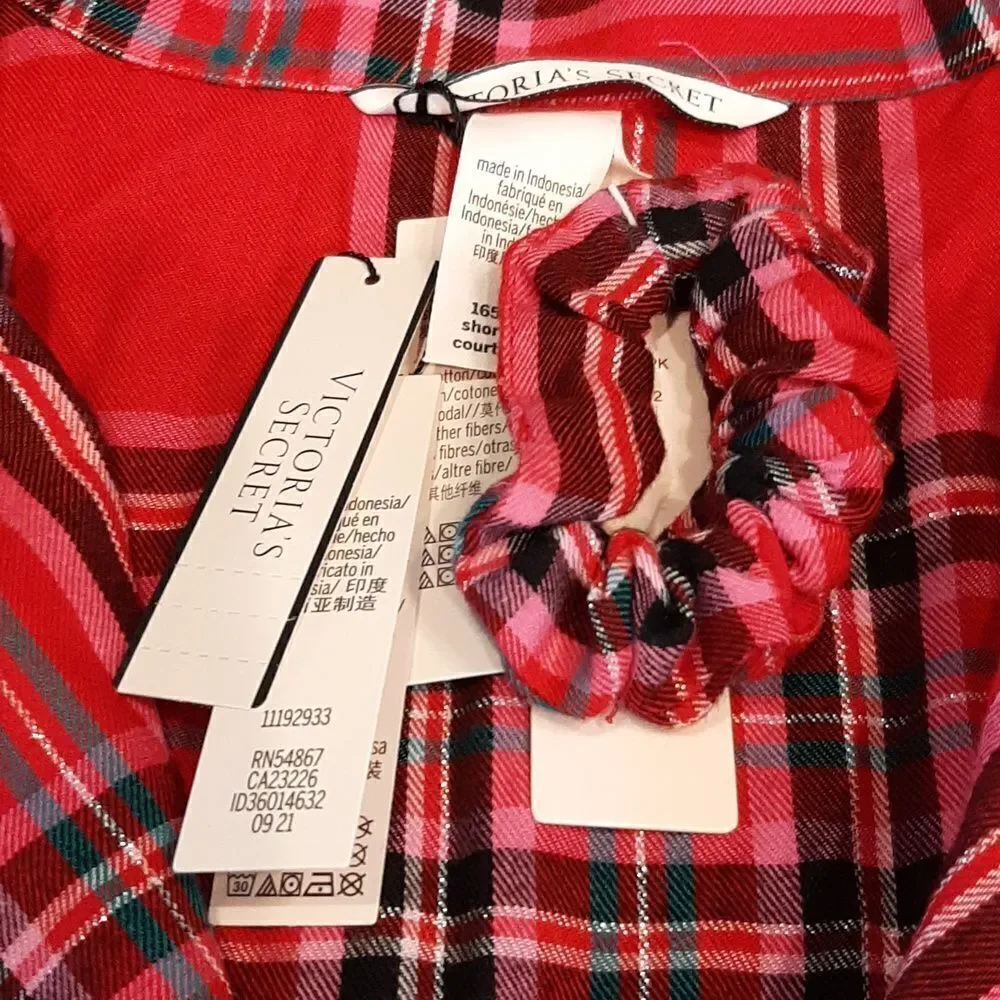Victoria's Secret Pajama Top with Hair Tie